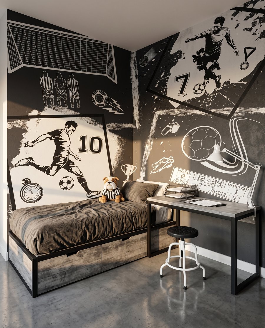 Collage di calcio — ambiente 4