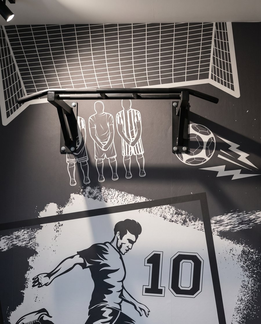 Collage di calcio — dettaglio