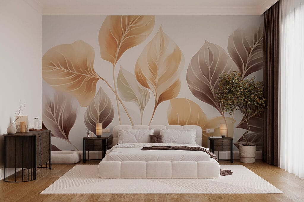 Foglie in toni bruni — ambiente 1