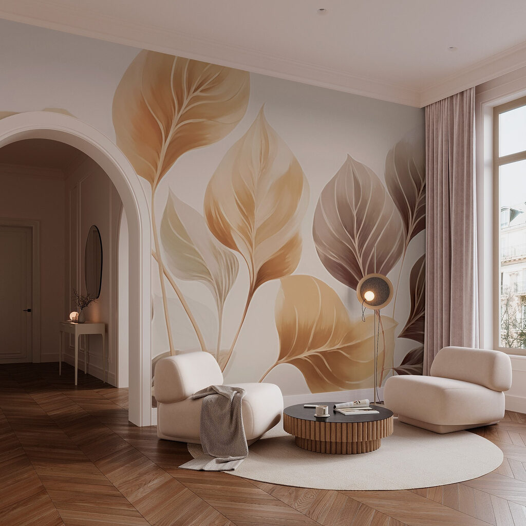 Foglie in toni bruni — ambiente 3