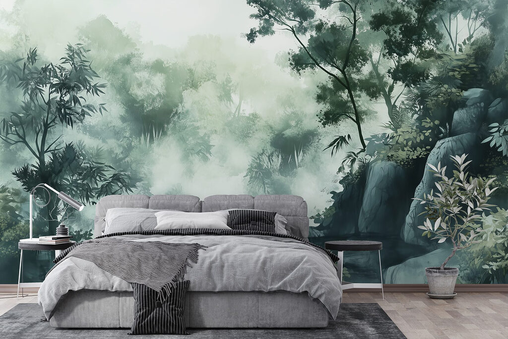 Rocce tra la nebbia — ambiente 1