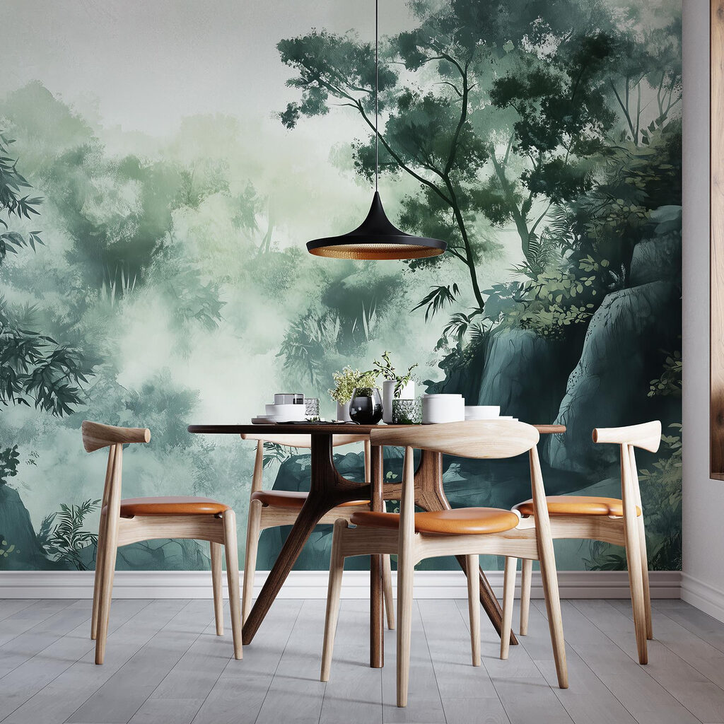 Rocce tra la nebbia — ambiente 5