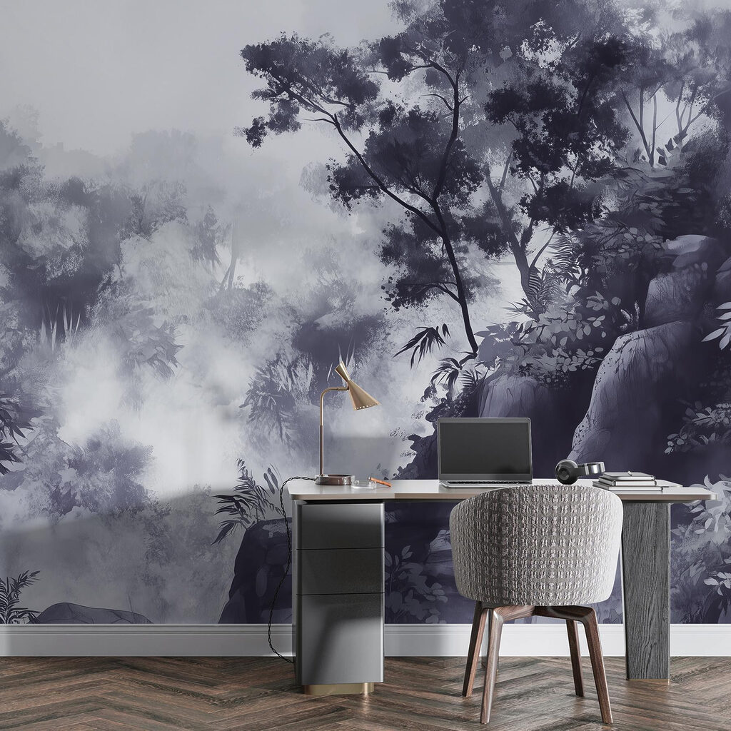 Rocce tra la nebbia — ambiente 5