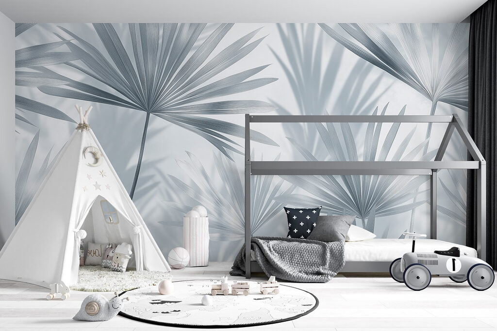 Ventagli di palma luminosi — ambiente 4