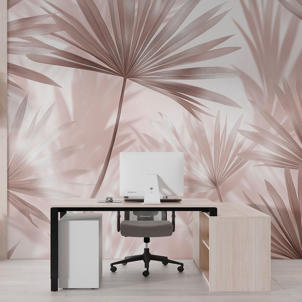 Ventagli di palma luminosi — ambiente 6