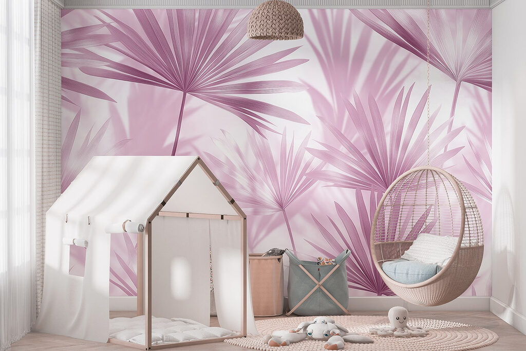 Ventagli di palma luminosi — ambiente 4