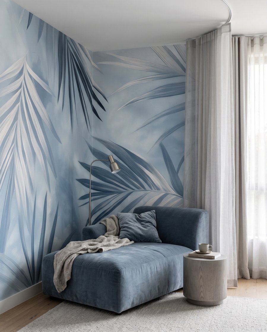 Foglie di palma incrociate — ambiente 3