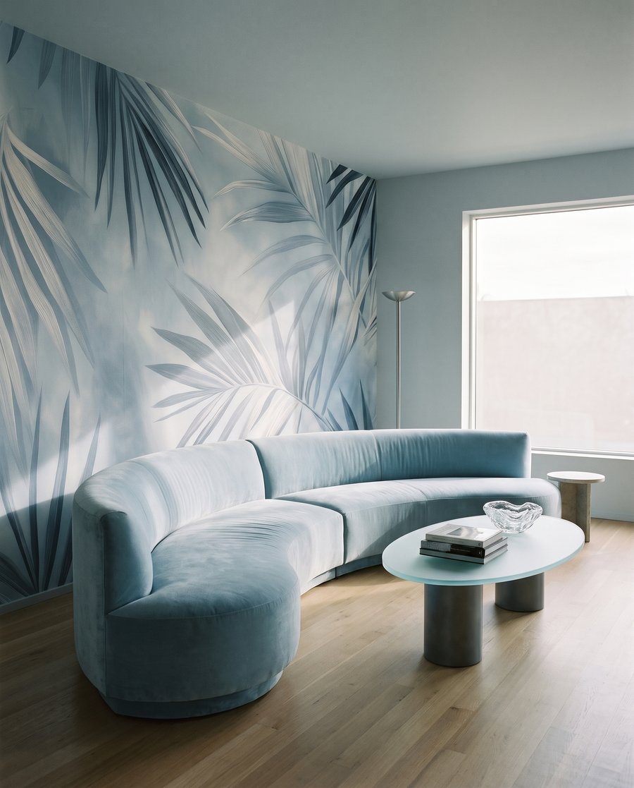 Foglie di palma incrociate — ambiente 4