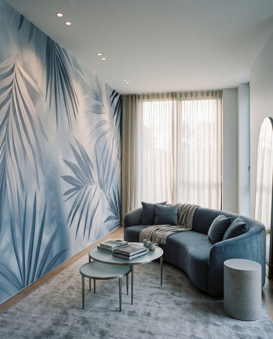 Foglie di palma incrociate — ambiente 5