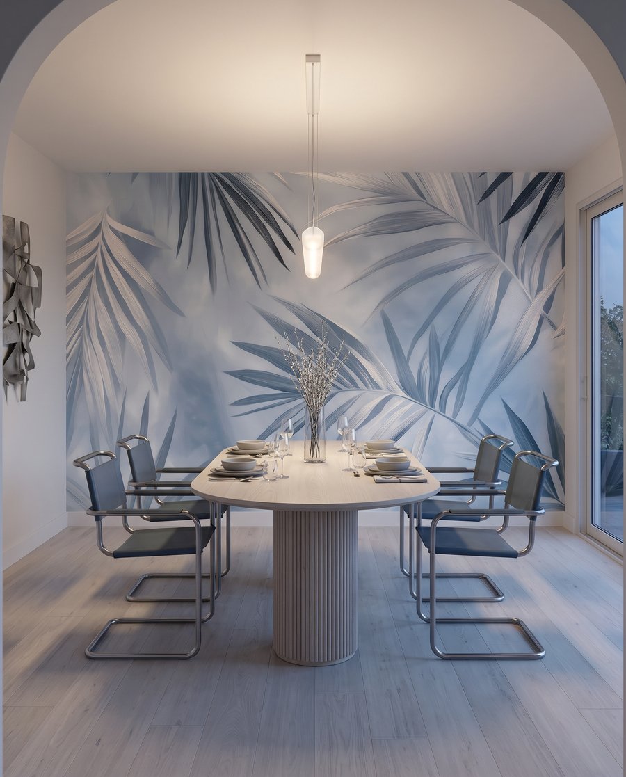 Foglie di palma incrociate — ambiente 6