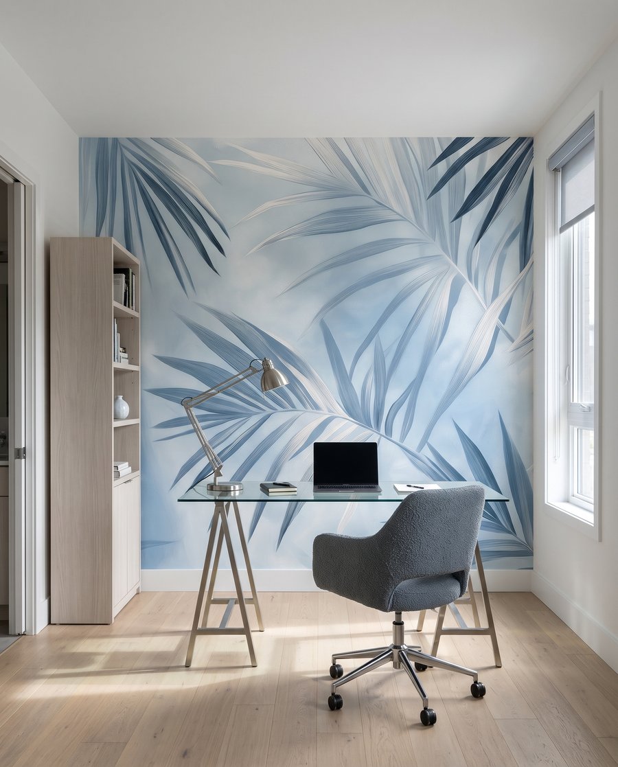 Foglie di palma incrociate — ambiente 7