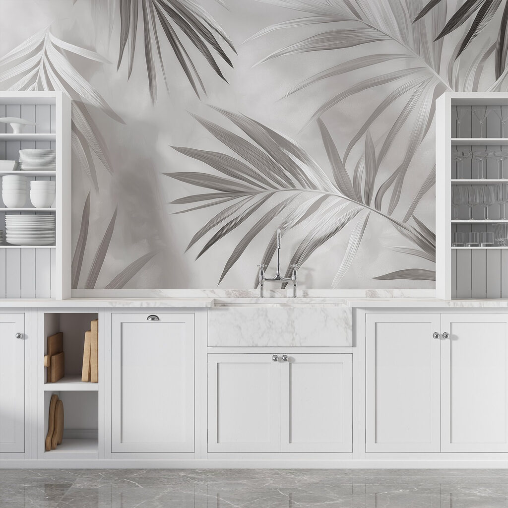 Foglie di palma incrociate — ambiente 3