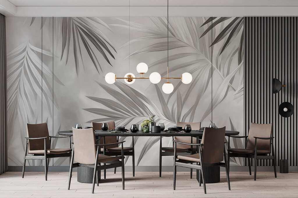 Foglie di palma incrociate — ambiente 4