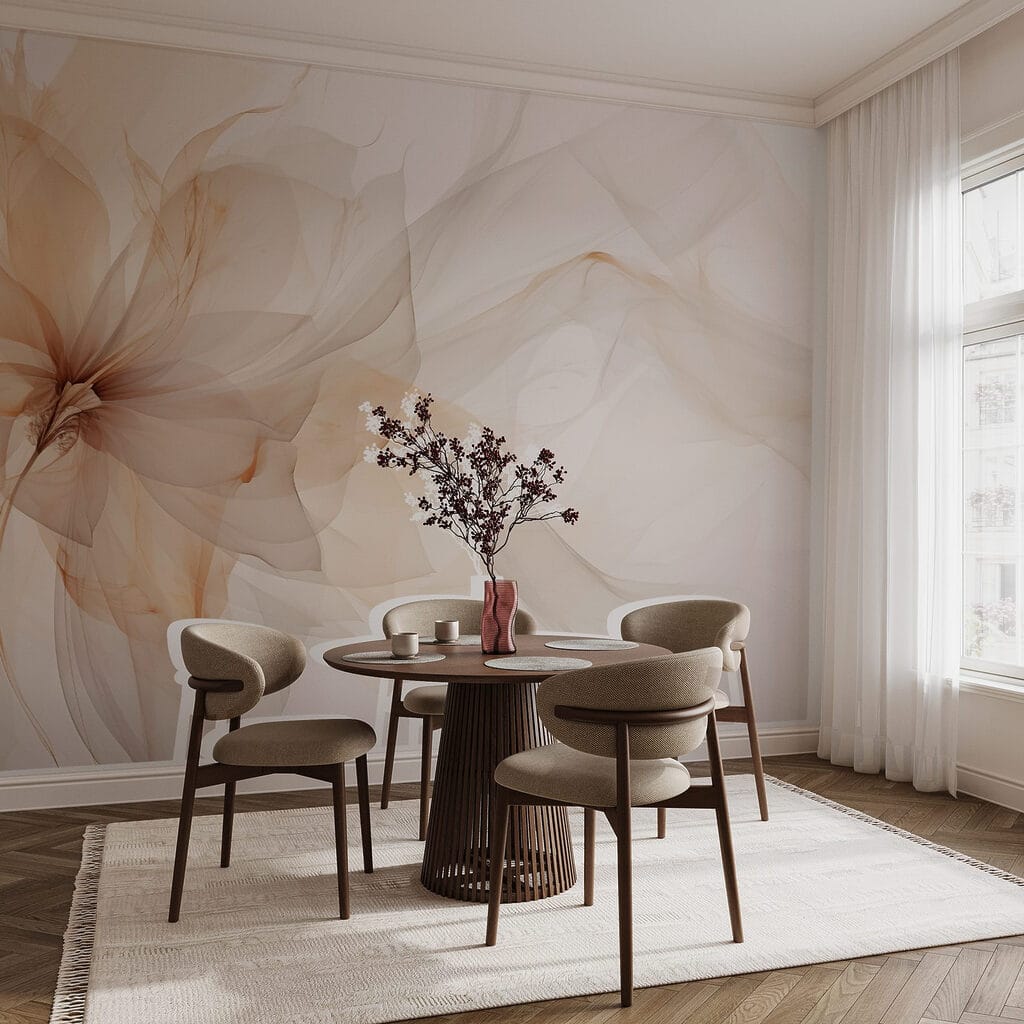 Petali sfumati in pesca — ambiente 2
