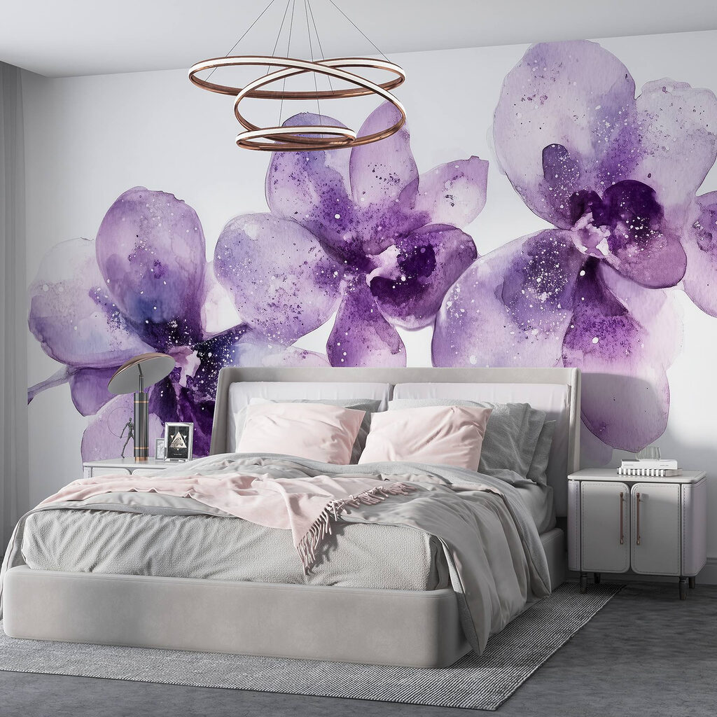 Orchidee ad acquerello — ambiente 2