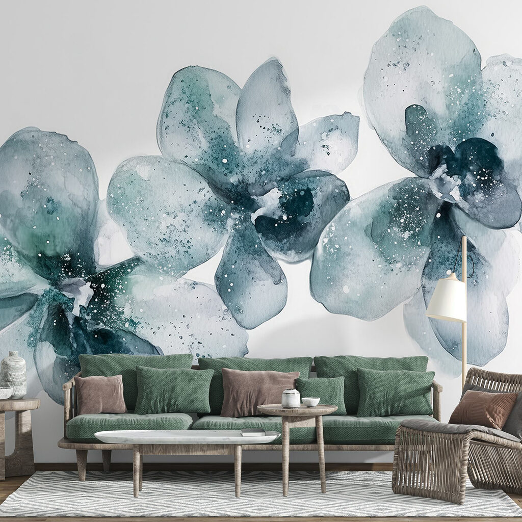 Orchidee ad acquerello — ambiente 2