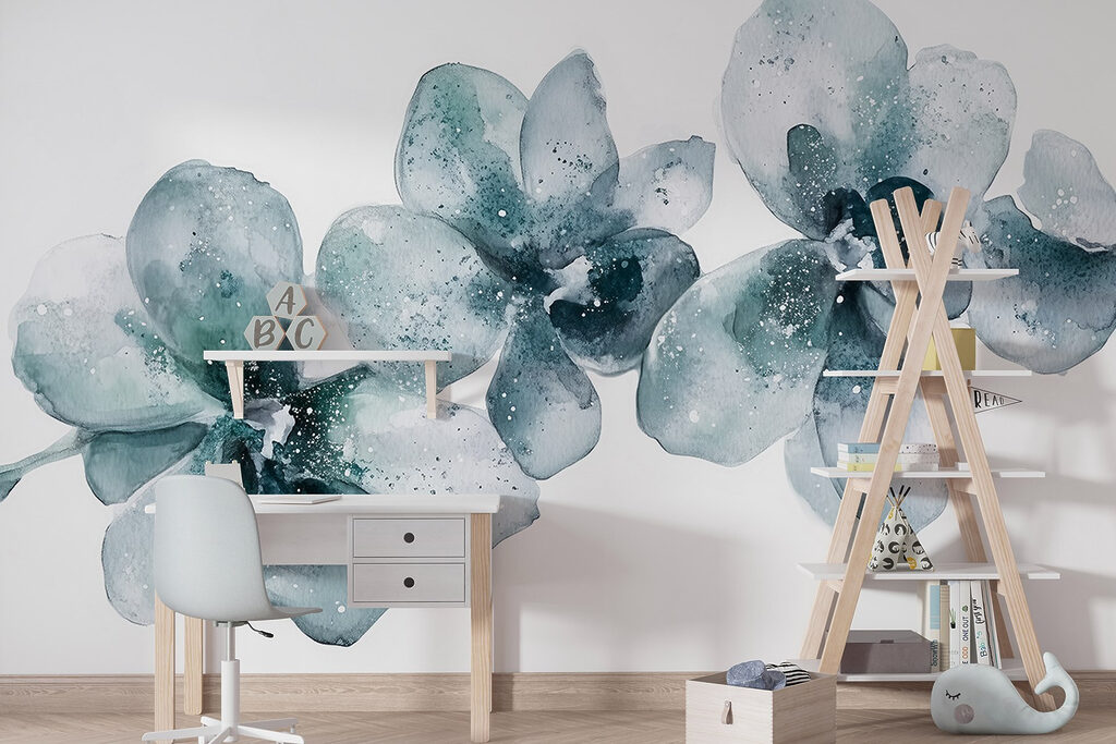 Orchidee ad acquerello — ambiente 4