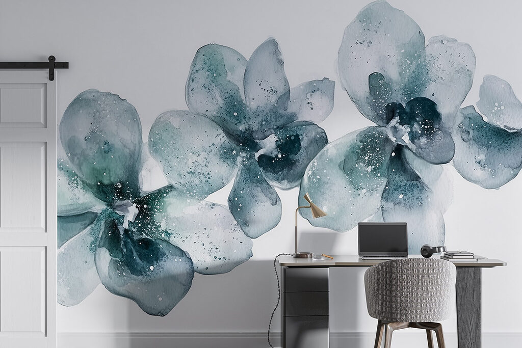Orchidee ad acquerello — ambiente 5