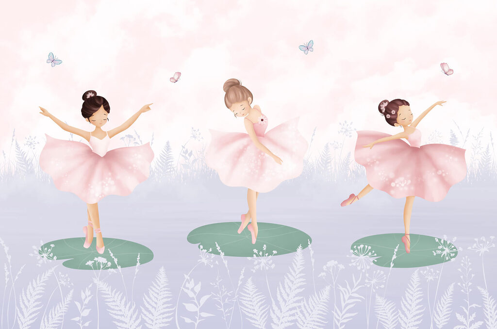 Tre ballerine — design completo