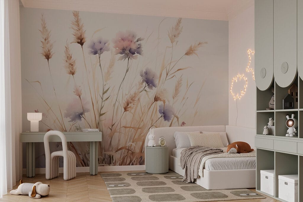 Fiori tra steli secchi — ambiente 2