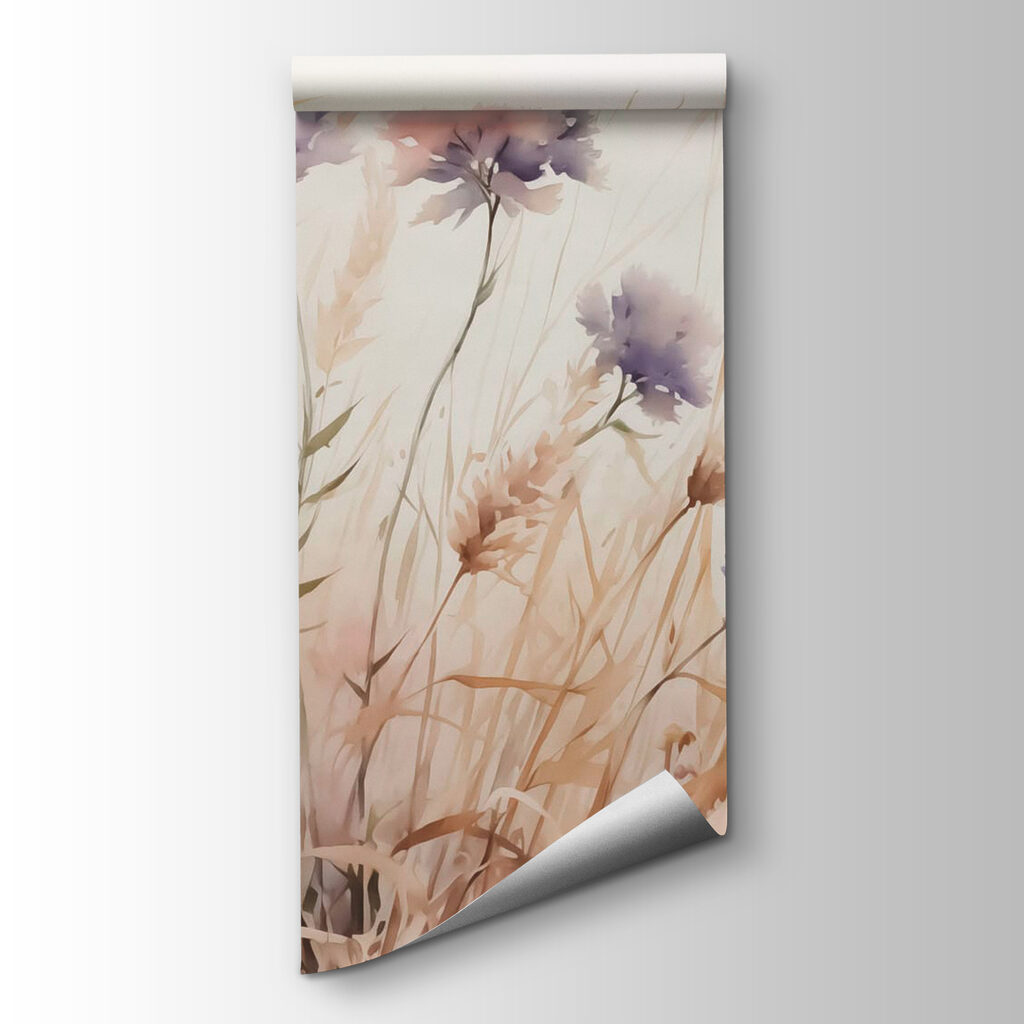 Fiori tra steli secchi — vista del prodotto