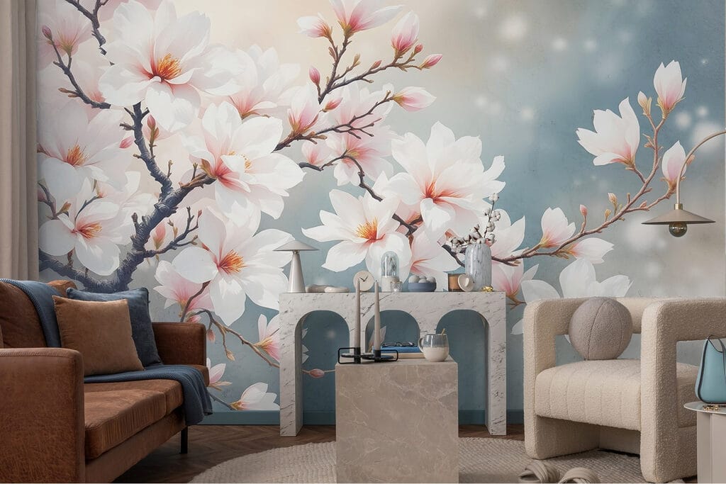 Magnolia in controluce — ambiente 1
