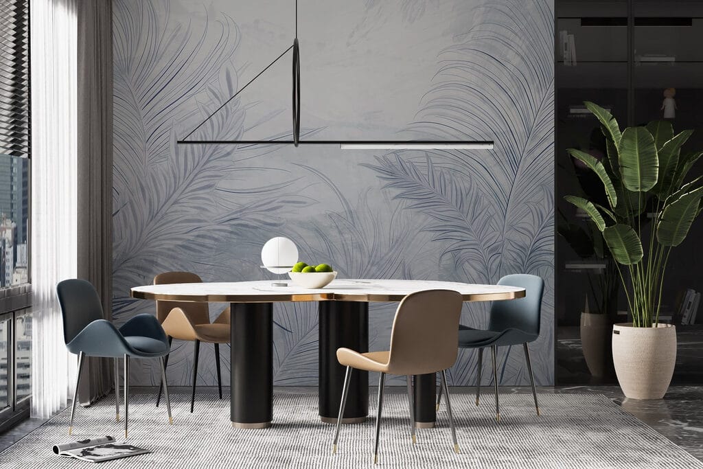 Foglie di palma sottili — ambiente 3