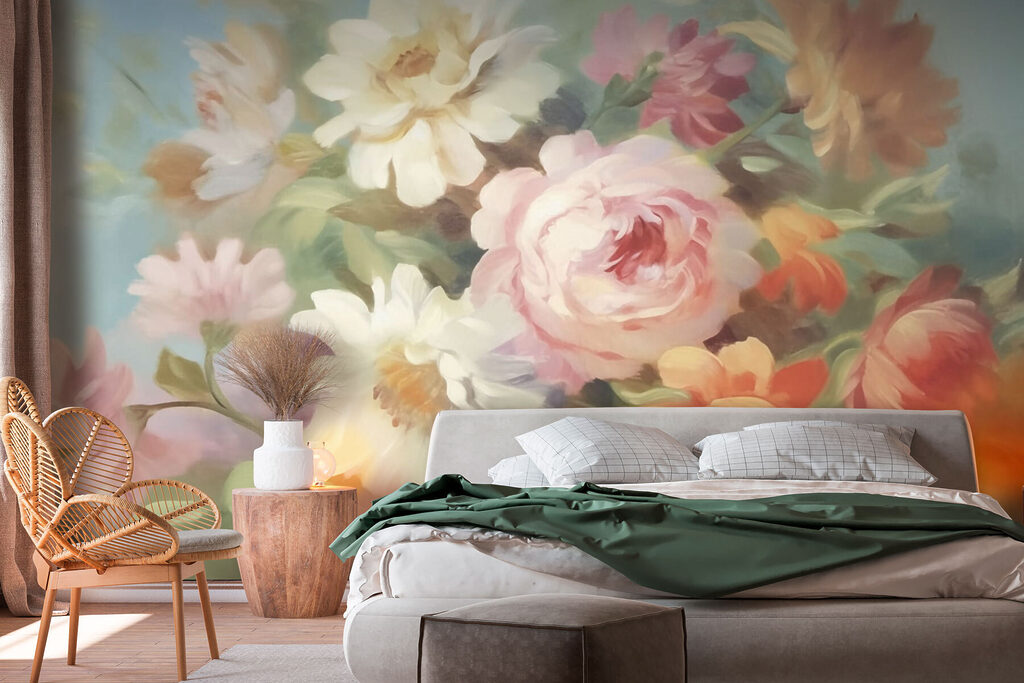 Bouquet estivo a pennellate — ambiente 1