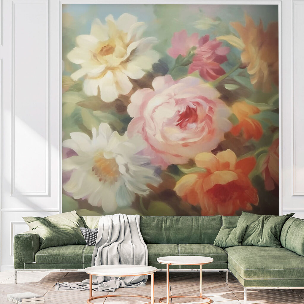 Bouquet estivo a pennellate — ambiente 2