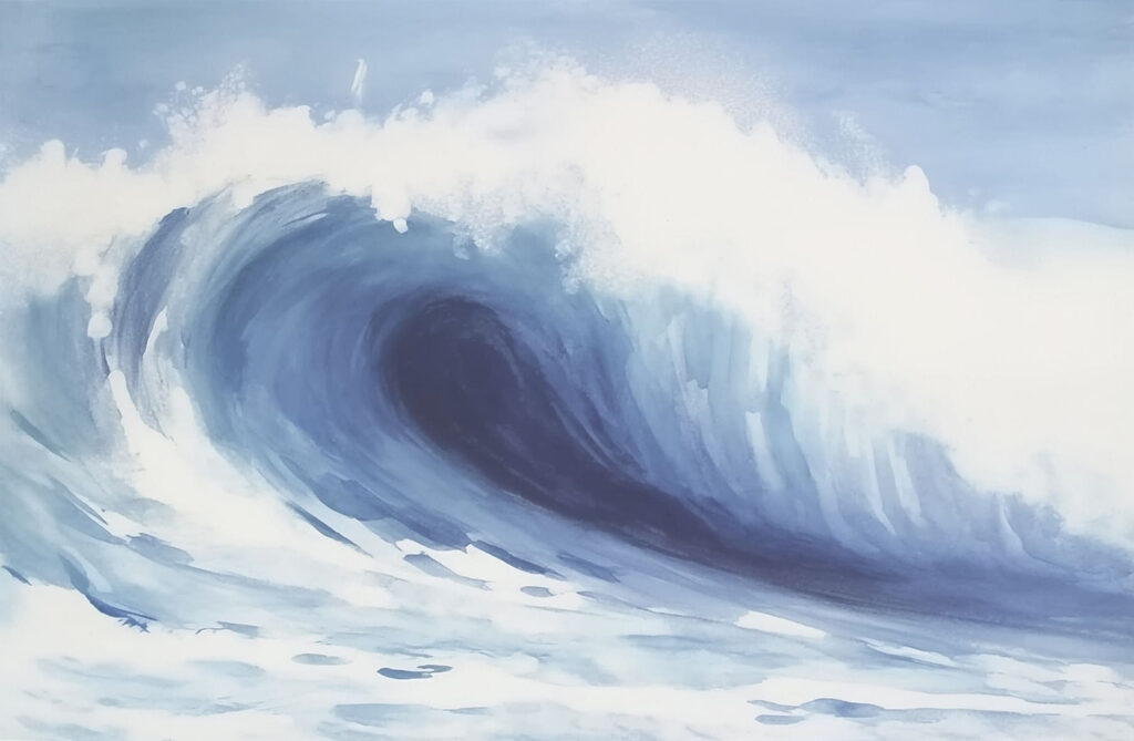 La grande onda — design completo