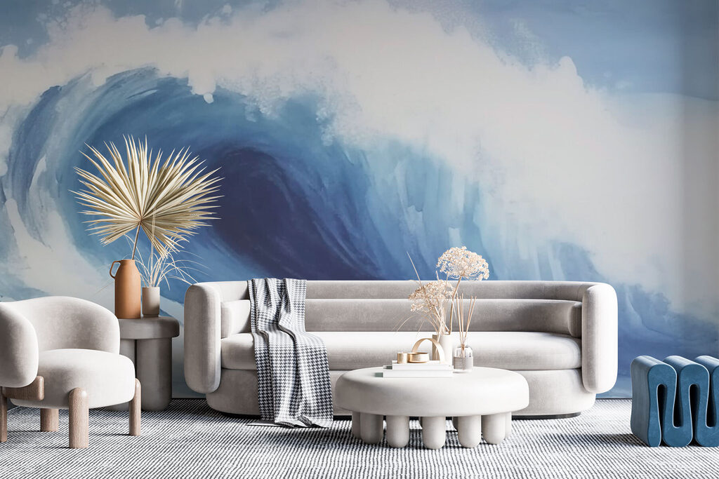 La grande onda in un ambiente