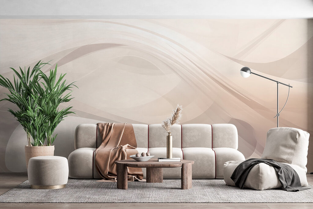 Fasce chiare fluide — ambiente 3