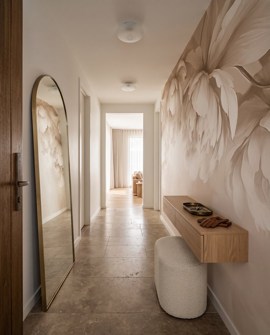 Grandi fiori color crema — ambiente 5