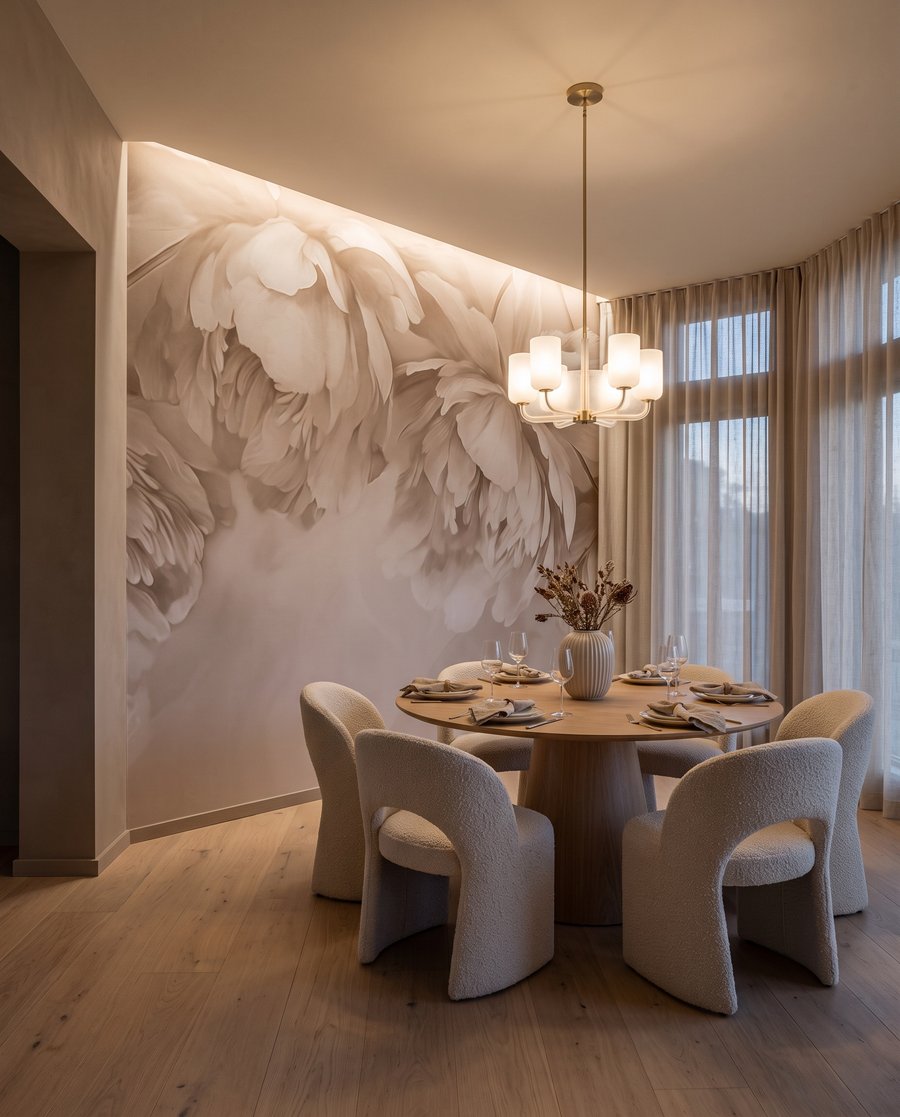 Grandi fiori color crema — ambiente 6