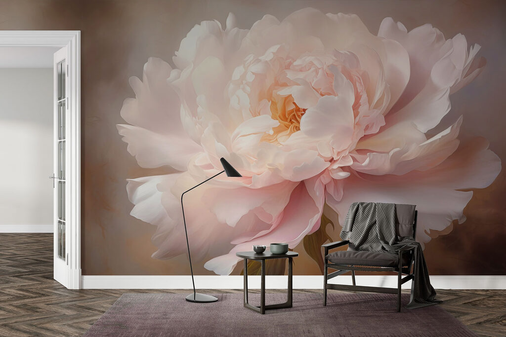 Fiore rosa nella luce — ambiente 2