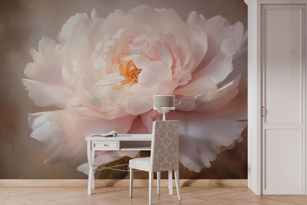 Fiore rosa nella luce — ambiente 3
