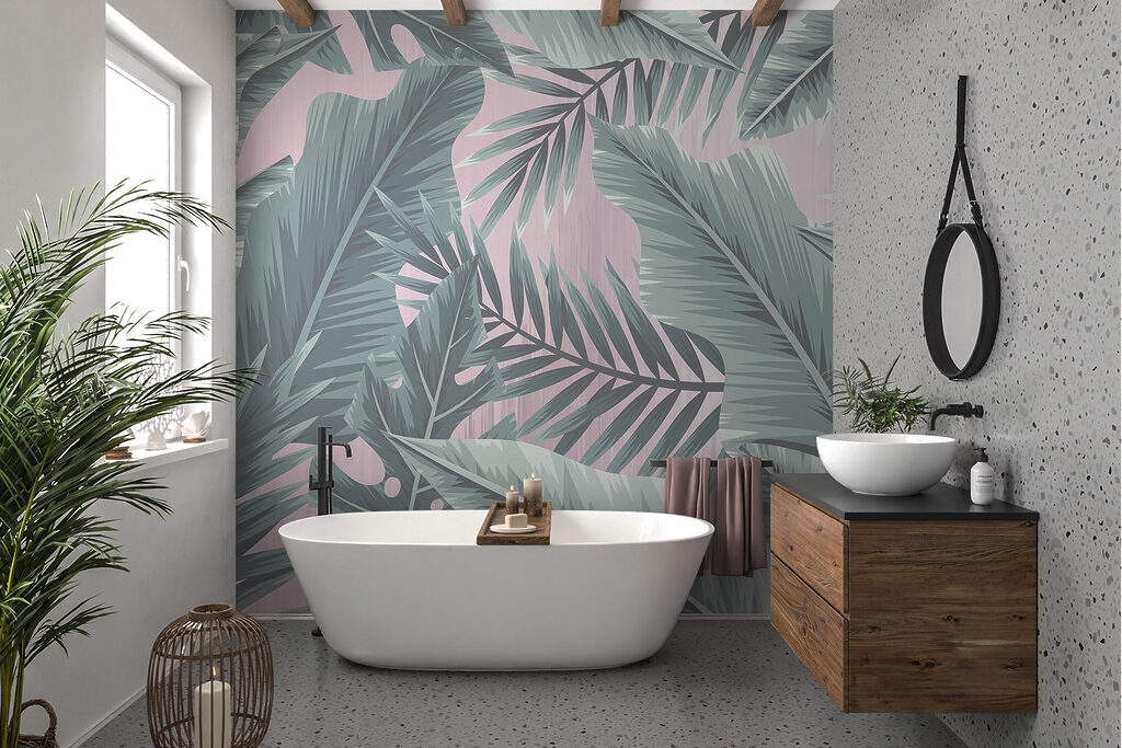 Foglie di palma fitte — ambiente 2
