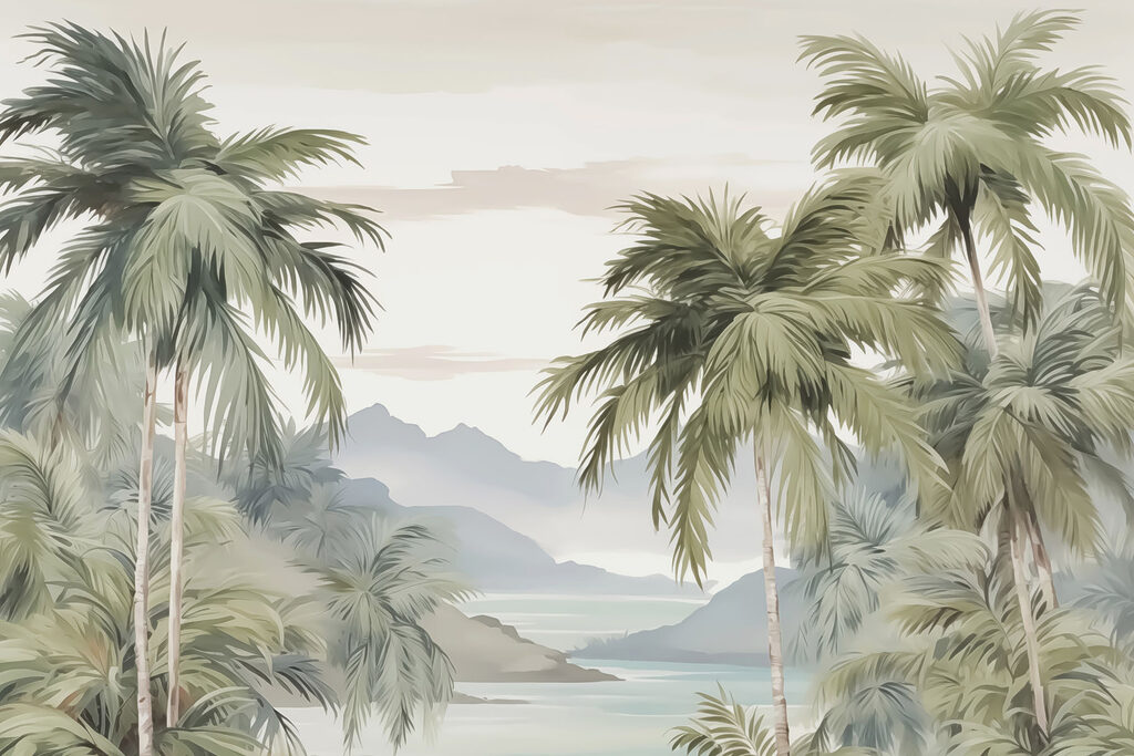 Palme lungo la baia — design completo