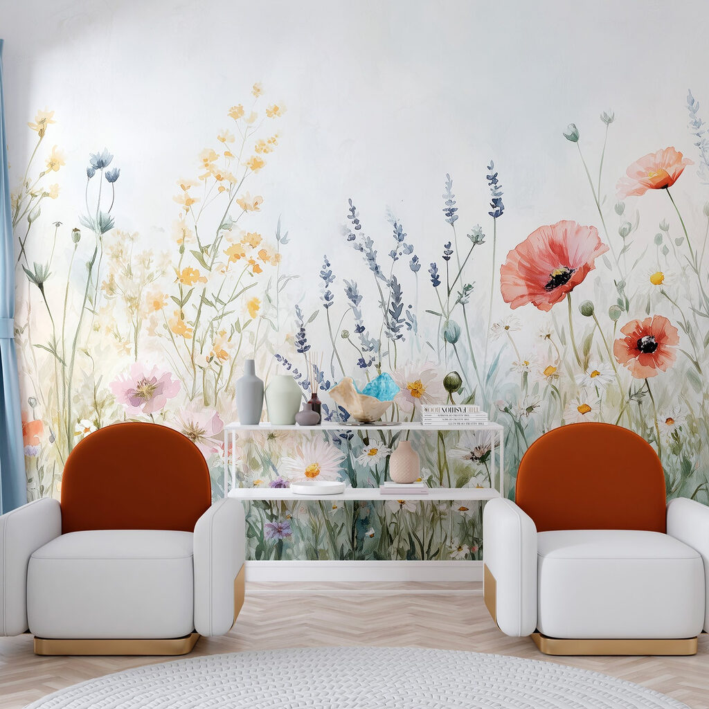 Prato di fiori colorati — ambiente 4