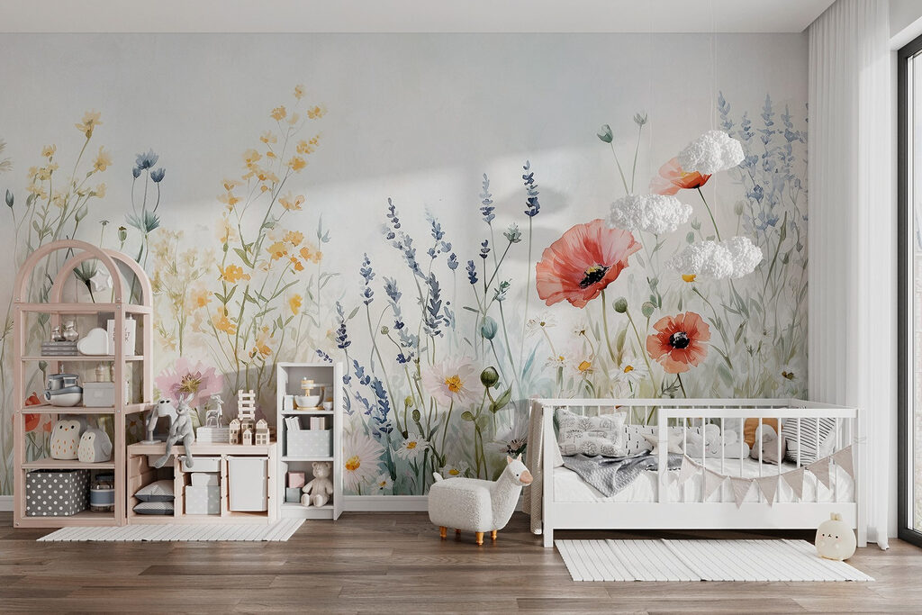 Prato di fiori colorati — ambiente 5