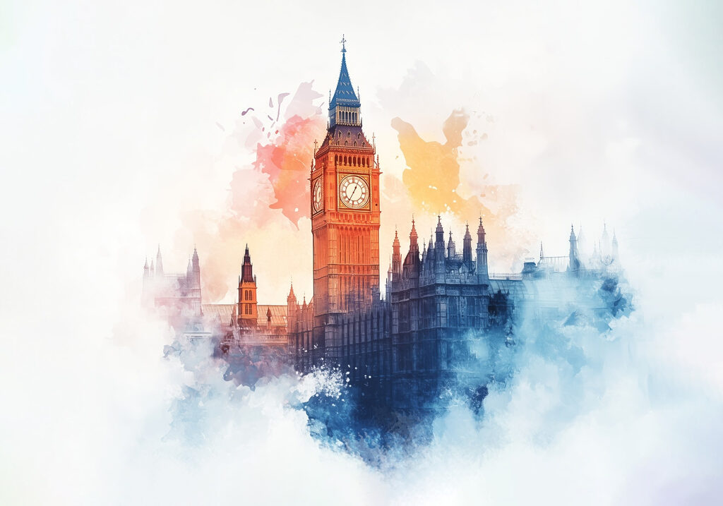 Sfumature di Big Ben — design completo