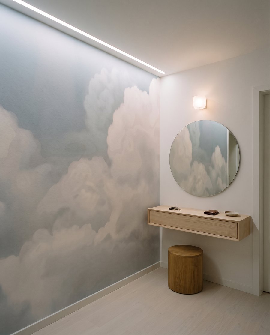 Nuvole bianche nel cielo — ambiente 4