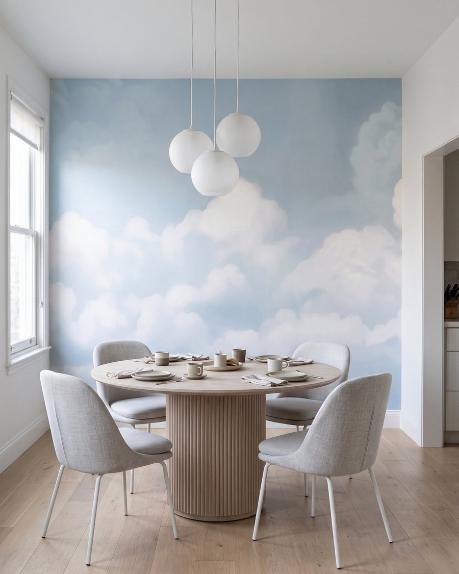 Nuvole bianche nel cielo — ambiente 5