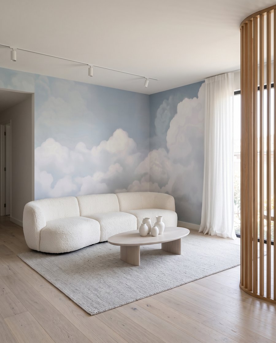 Nuvole bianche nel cielo — ambiente 6
