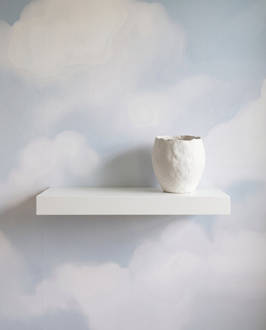 Nuvole bianche nel cielo — dettaglio