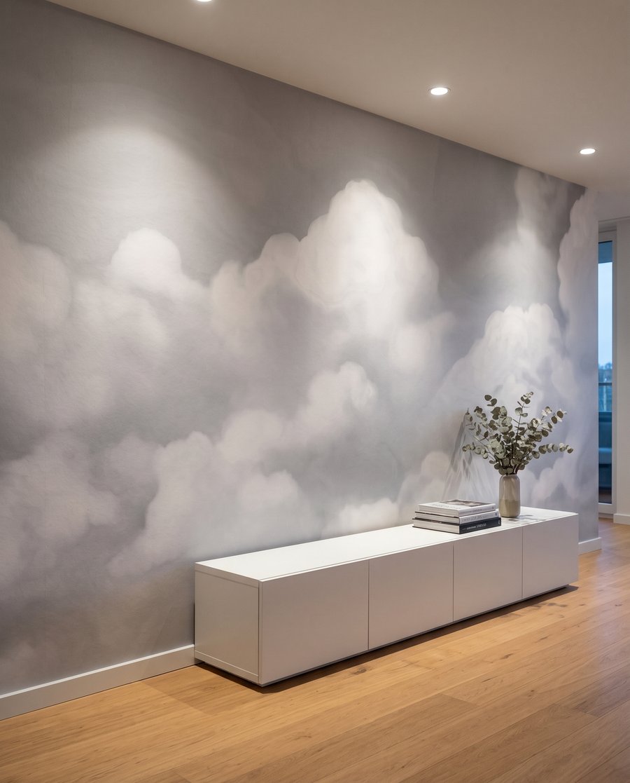 Nuvole bianche nel cielo — ambiente 4
