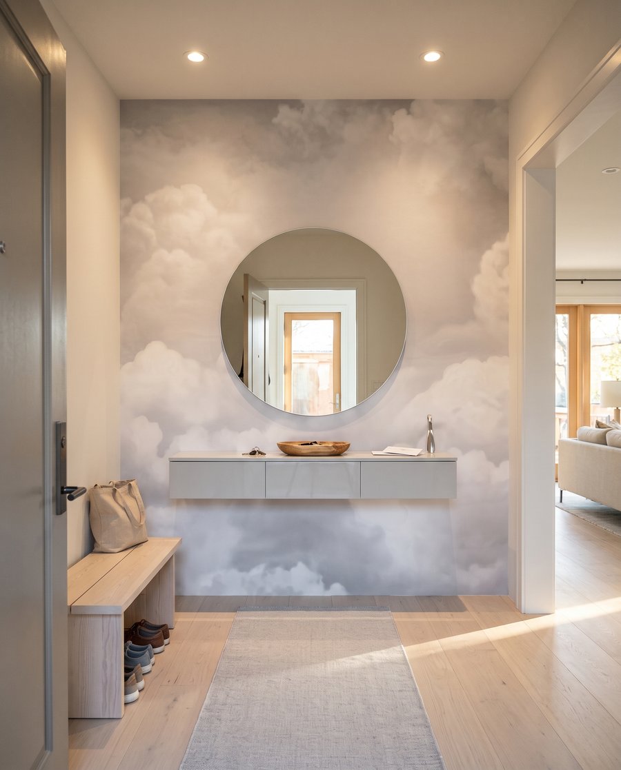 Nuvole bianche nel cielo — ambiente 6