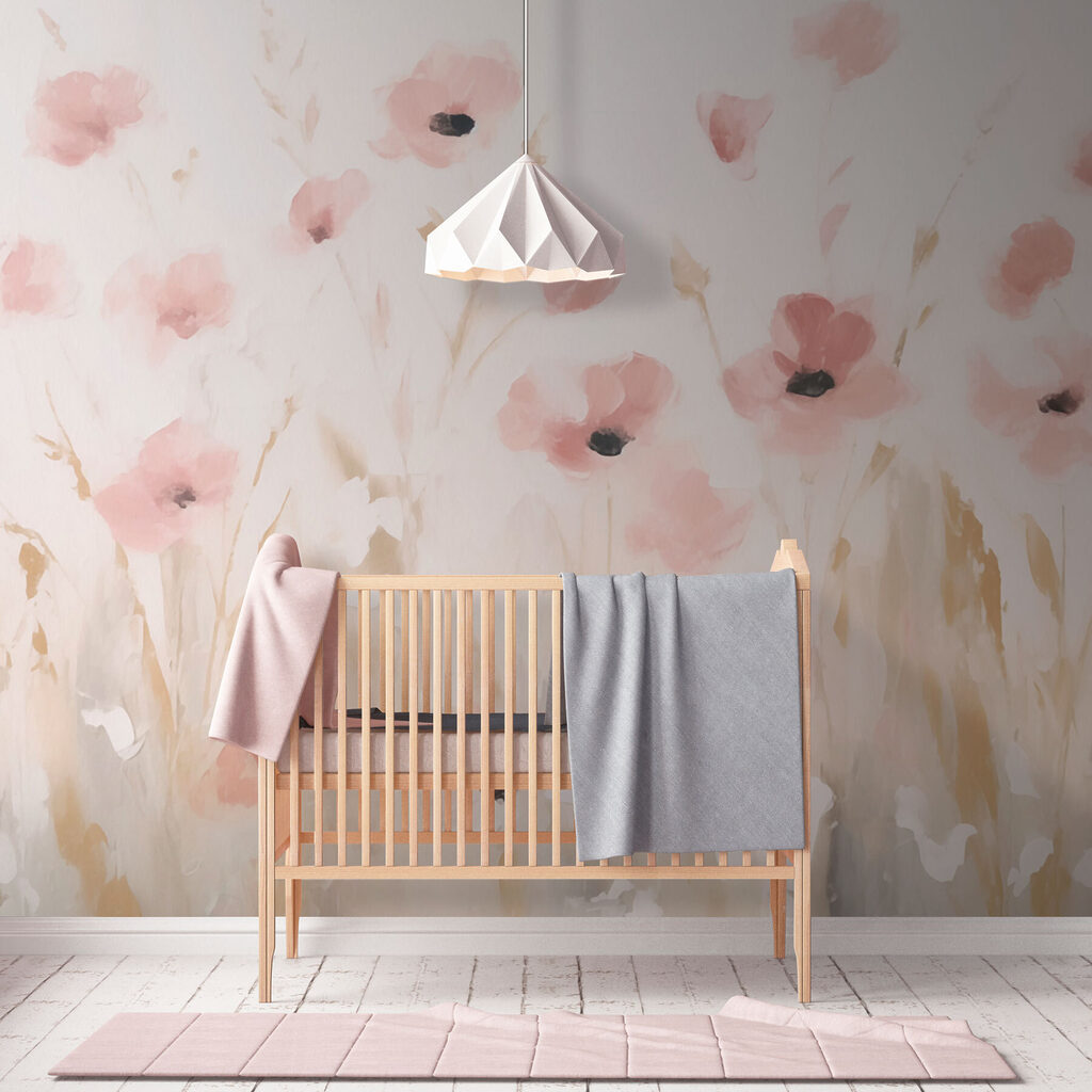 Prato di fiori rosa — ambiente 3