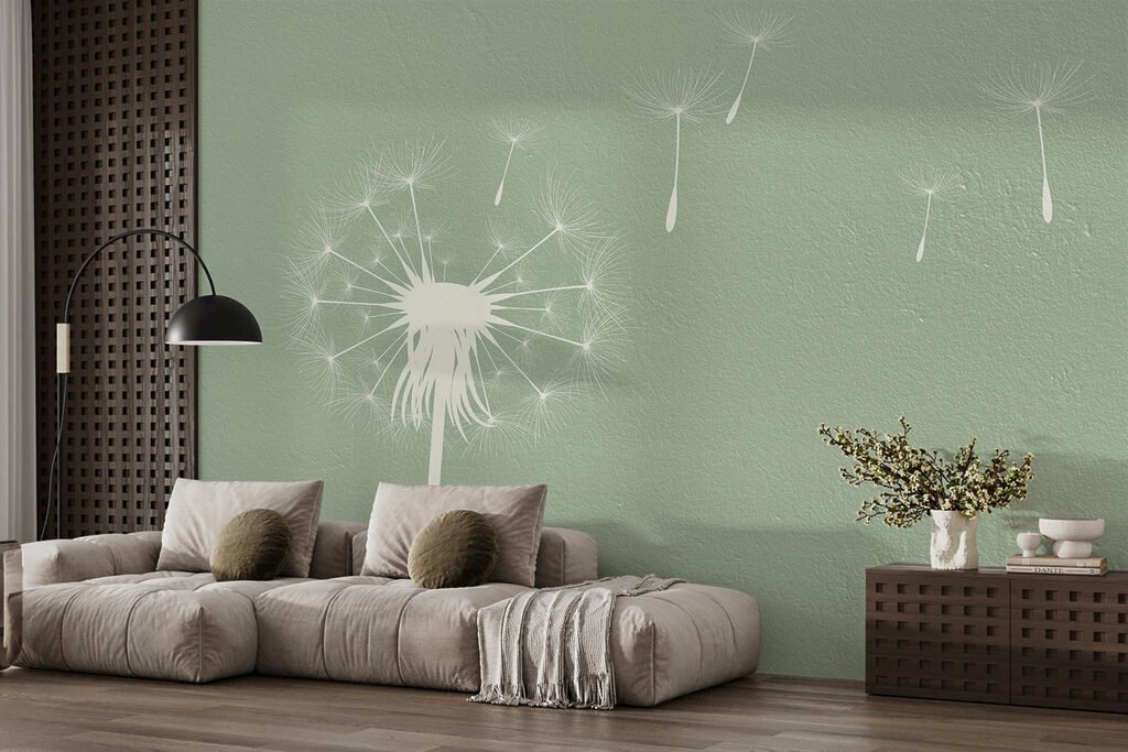 Soffione nel vento — ambiente 3