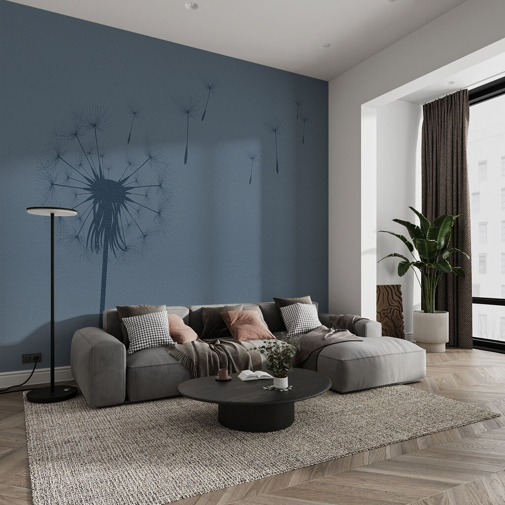 Soffione nel vento — ambiente 2
